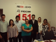 Equipe de Ituiutaba visita Procon de Uberaba