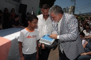 Prefeitura e Sesc inauguram novo prédio da Escola Uberaba. 