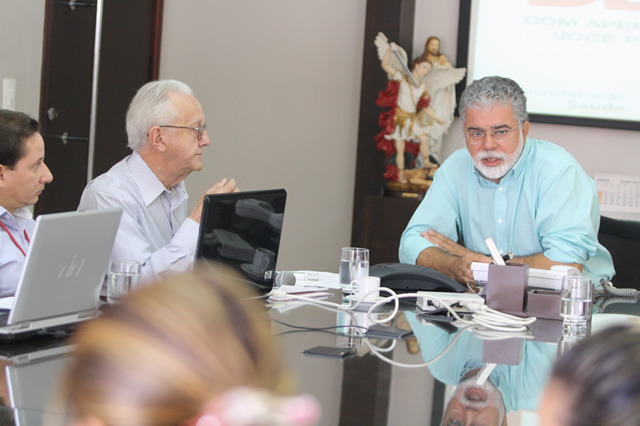 Coletiva de imprensa, apresentação LIRAa. Foto:Enerson Cleiton.