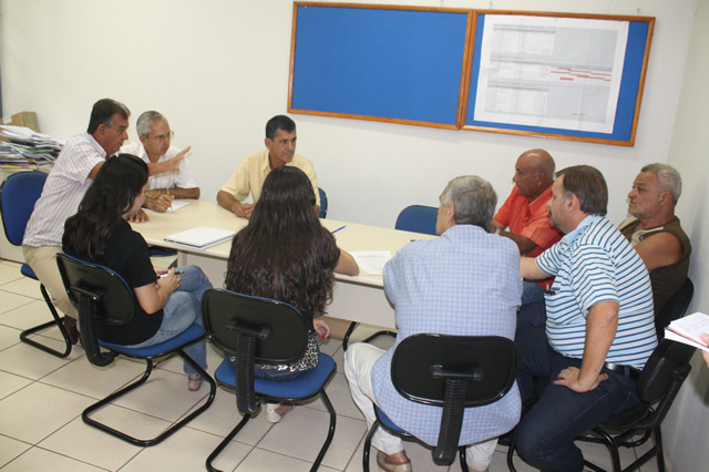 Reunião mutirão da limpeza