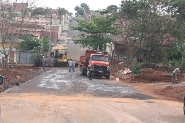 Primeiro trecho da Avenida Interbairros é asfaltado. Foto: Enerson Cleiton